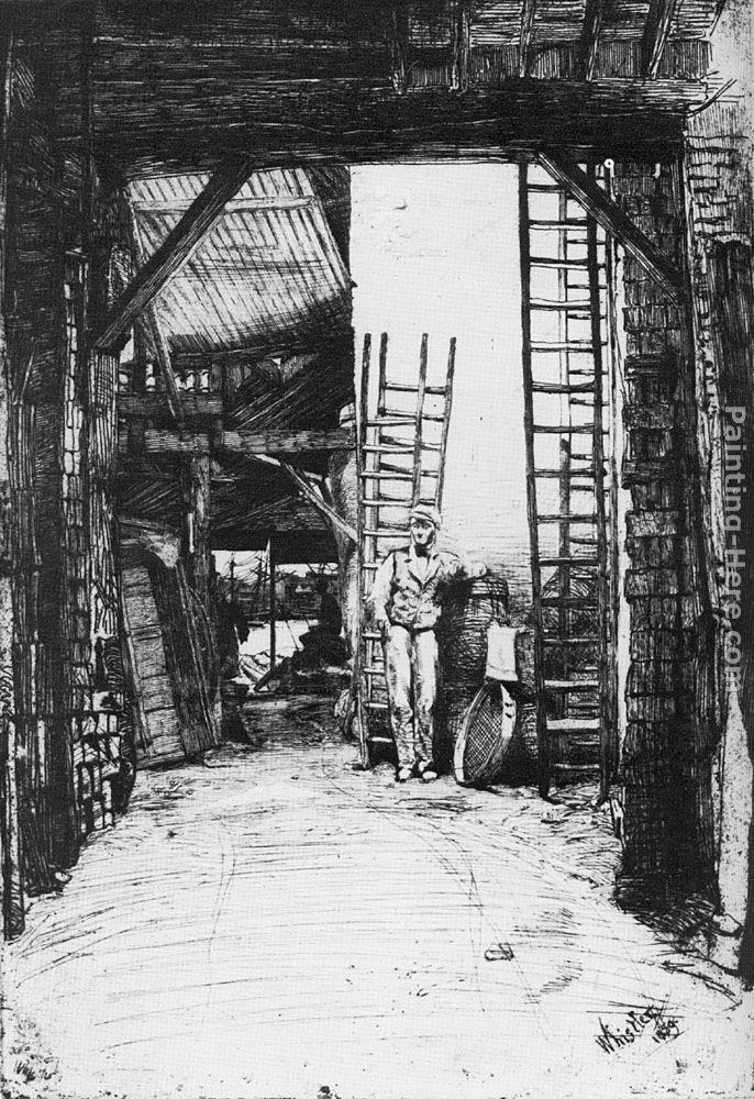 James Abbott McNeill Whistler The Limeburner